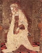 Francesco di Giorgio Martini Madonna Annunciate Spain oil painting artist